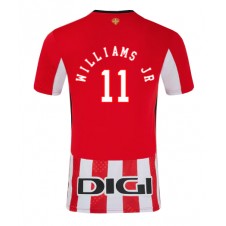 Athletic Bilbao Nico Williams #11 Hjemmedrakt 2024-25 Kortermet